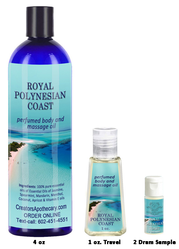 Royal Polynesian Coast Body and Massage Oil